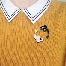 Load image into Gallery viewer, Pins • Fish Yin Yang - You & Me - Set of 2 Pins