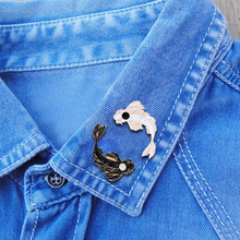 Load image into Gallery viewer, Pins • Fish Yin Yang - You & Me - Set of 2 Pins