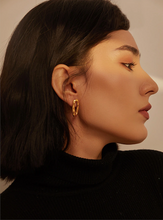 Load image into Gallery viewer, Mathilde • Real Gold Plated - Stainless Steel Earrings