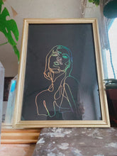 Load and play video in Gallery viewer, Prints ❥ One Line Woman