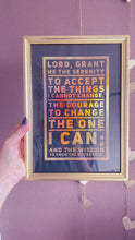 Load and play video in Gallery viewer, Prints ❥ "The Serenity Prayer"