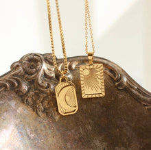 Load image into Gallery viewer, Moon & Sun Necklaces