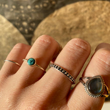 Load image into Gallery viewer, Turquoise Ring • Sterling Silver • One Of a Kind Collection • T-7-1