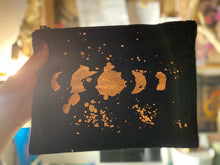 Load image into Gallery viewer, Moon Phase • Leather Clutch • Unique & Handmade • Pocket