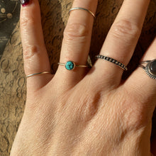 Load image into Gallery viewer, Turquoise Ring • Sterling Silver • One Of a Kind Collection • T-7-1