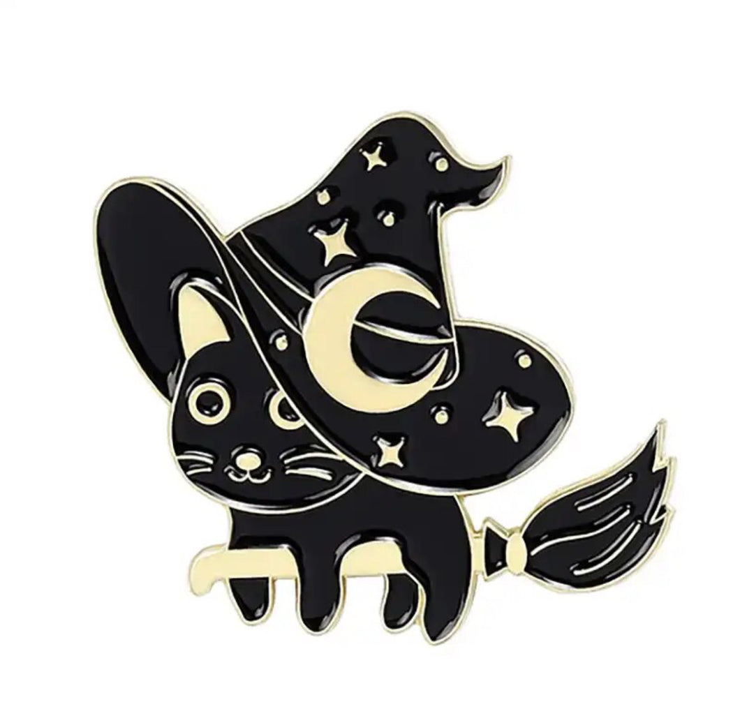 Pins / Badge - Witch Cat