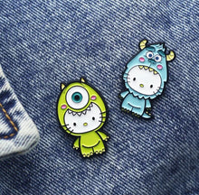 Load image into Gallery viewer, Pins / Badge - Hello Kitty / Monster &amp; Co.
