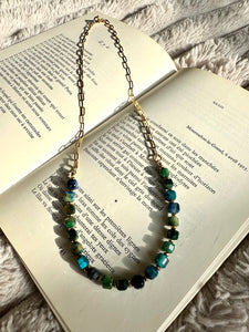 Blue Tiger’s Eye Necklace