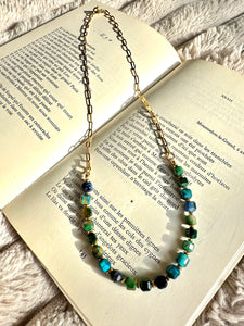 Blue Tiger’s Eye Necklace