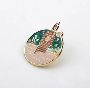 Pins / Badges ❥ London Skyline - Big Ben