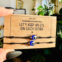 Load image into Gallery viewer, Matching Bracelets • Let’s Keep An Eye On Each Other
