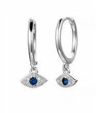 Load image into Gallery viewer, 925 Sterling Silver Earrings • Eyes
