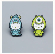 Load image into Gallery viewer, Pins / Badge - Hello Kitty / Monster &amp; Co.
