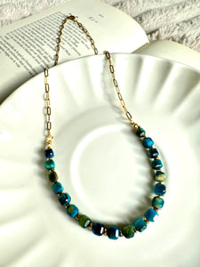 Blue Tiger’s Eye Necklace