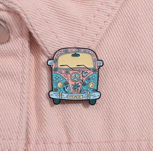 Pins / Badge - Travel Volkswagen Van