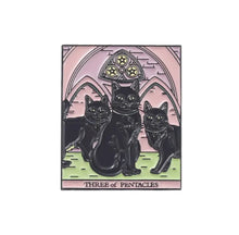 Load image into Gallery viewer, Pins / Badge - The Cat Tarot Collection
