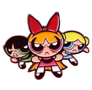 Pins / Badge - Powerpuff Girls
