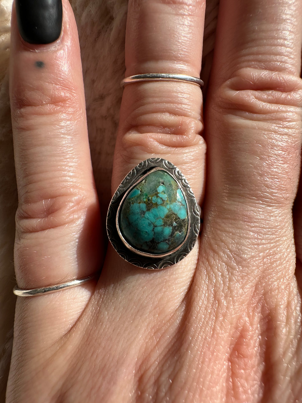 Handmade & Sterling Silver Rings Collection - Turquoise