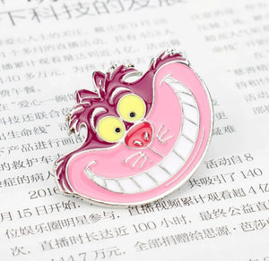 Pins / Badge - The Cheshire Cat from Alice in Wonderland