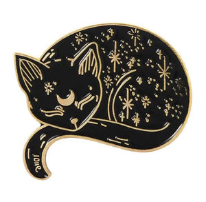 Pins / Badge - Sleeping Cosmic Cat
