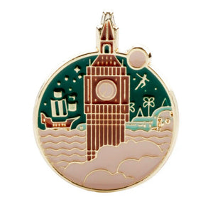 Pins / Badges ❥ London Skyline - Big Ben