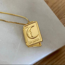 Load image into Gallery viewer, Moon &amp; Heart Locket Necklaces
