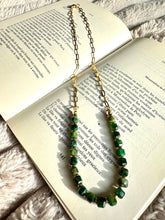 Load image into Gallery viewer, Green Tiger’s Eye Necklace
