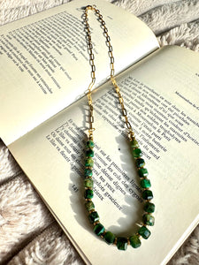 Green Tiger’s Eye Necklace