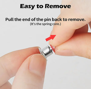 Pins Safety Back - Never loose your pins again!