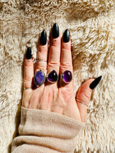Load image into Gallery viewer, Handmade &amp; Sterling Silver Rings Collection - Amethyst
