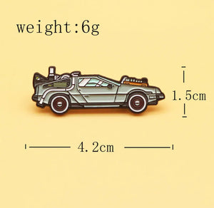 Pins / Badge - “Back to the Future” Delorean