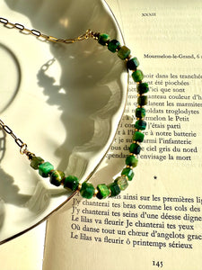 Green Tiger’s Eye Necklace