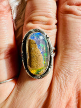 Load image into Gallery viewer, Handmade &amp; Sterling Silver Rings Collection - Opal
