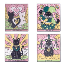 Load image into Gallery viewer, Pins / Badge - The Cat Tarot Collection
