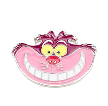 Load image into Gallery viewer, Pins / Badge - The Cheshire Cat from Alice in Wonderland
