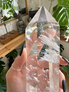 Clear Quartz Crystal Tower - 6