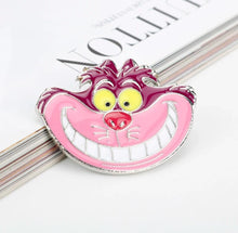 Load image into Gallery viewer, Pins / Badge - The Cheshire Cat from Alice in Wonderland
