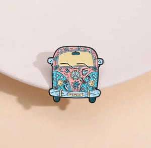 Pins / Badge - Travel Volkswagen Van