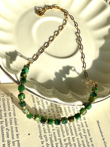 Green Tiger’s Eye Necklace