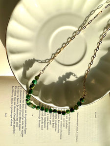 Green Tiger’s Eye Necklace