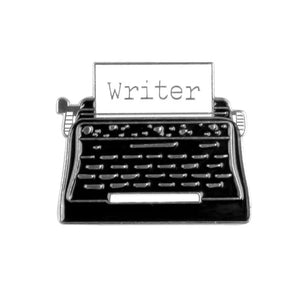 Pins / Badges - Writer Typewriter