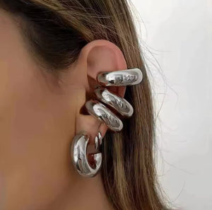 ❥ Ear Cuffs & Matching Earrings