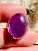 Load and play video in Gallery viewer, Handmade &amp; Sterling Silver Rings Collection - Amethyst
