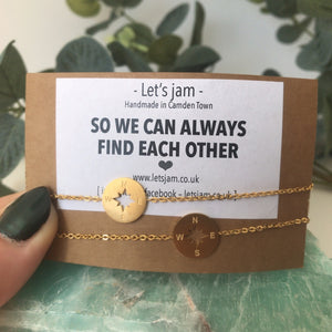 Matching Bracelets • So We Can Always Find Each Other • Set of 2