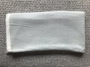Throw Scarf • Marco • 100% Pure Cashmere • Handmade • Grey