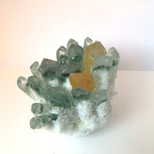 Load image into Gallery viewer, Crystal • Green &amp; Yellow Phantom Quartz • Cluster
