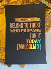 Load image into Gallery viewer, Prints ❥ Malcolm X
