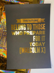 Prints ❥ Malcolm X
