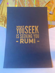 Prints ❥ Rumi