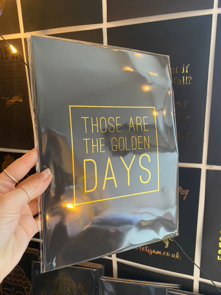 Prints ❥ Golden Days